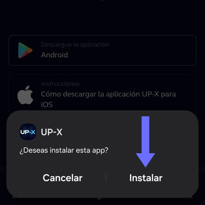 Abrir UP X Argentina